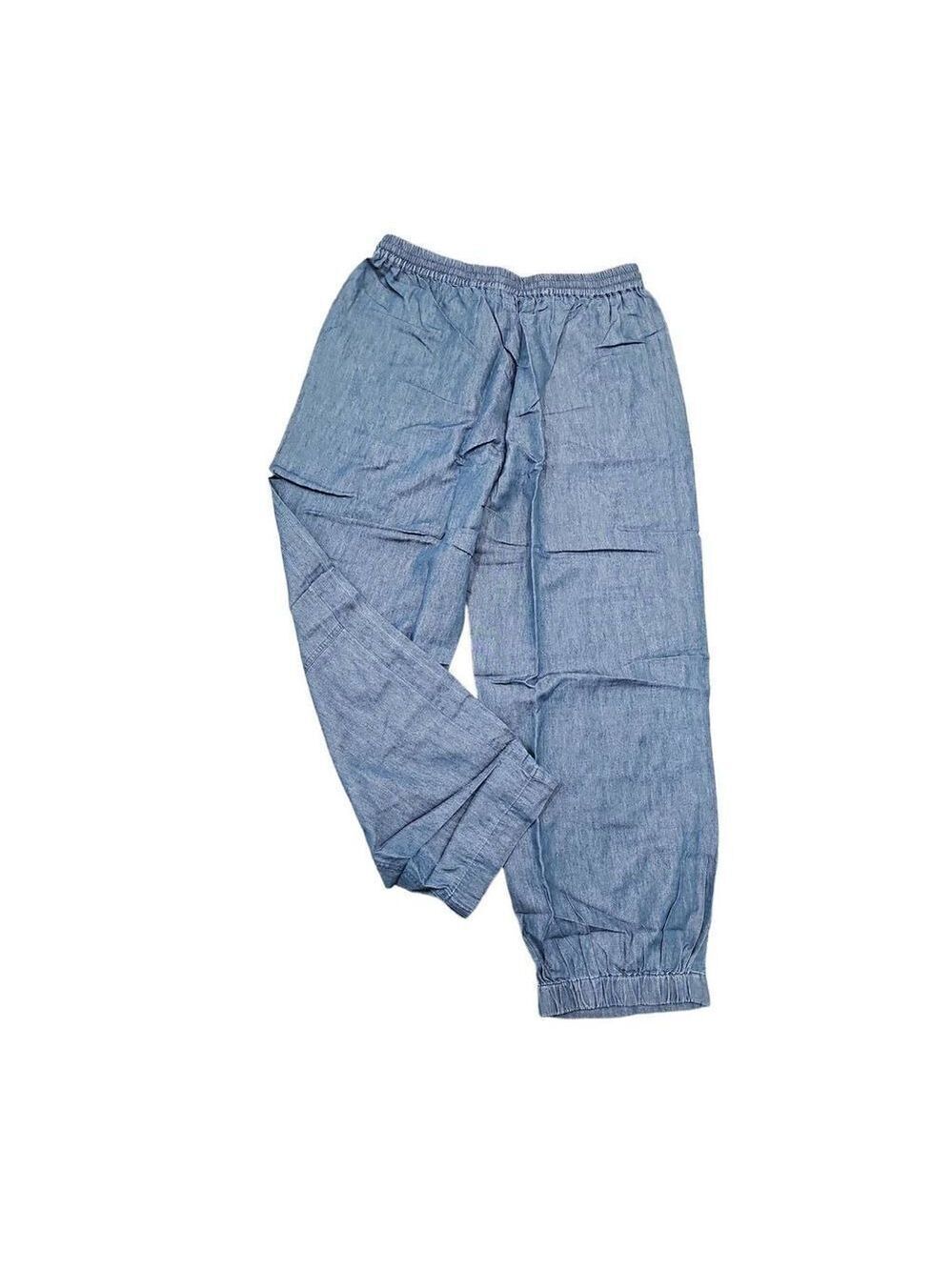 Whistles Lucy Chambray Barrel Trouser Sz 12 - Picture 9 of 9